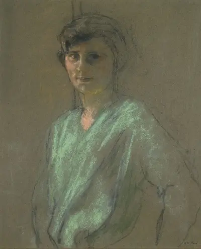 Portrait D’Irène Montanet, 1927 av Édouard Vuillard