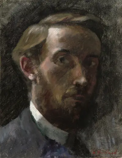 Self-Portrait, Aged 21 av Édouard Vuillard