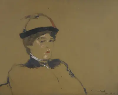 Suzanne Desprès av Édouard Vuillard