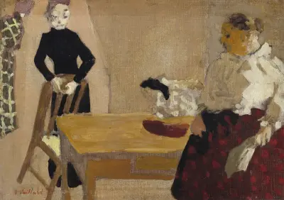 Rozmowa, Édouard Vuillard
