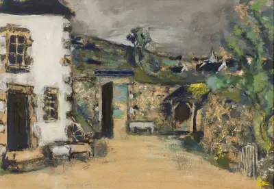 The Farmhouse av Édouard Vuillard