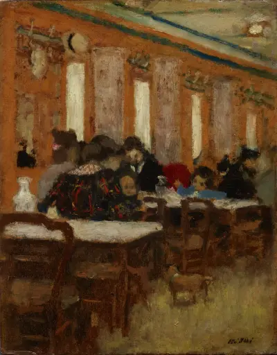The Little Restaurant av Édouard Vuillard