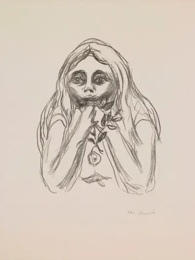 Omega’s Eyes av Edvard Munch
