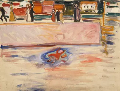 The Drowning Child av Edvard Munch