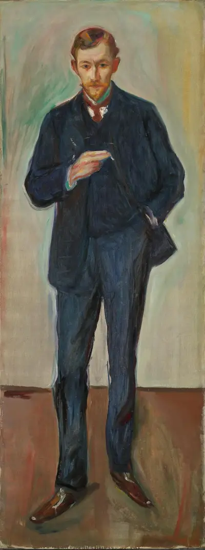 The Frenchman, Marcel Archinard av Edvard Munch