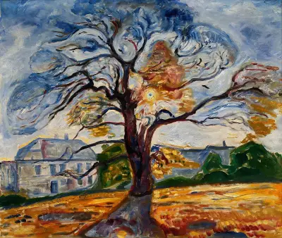 The Oak, 1906 av Edvard Munch