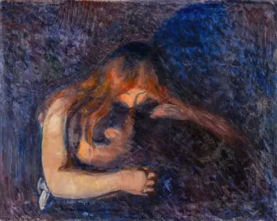 The Vampire av Edvard Munch