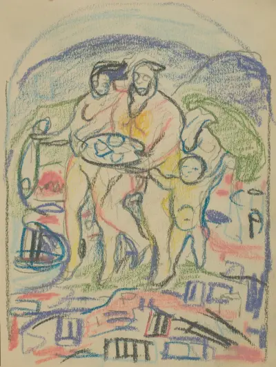 Untitled 10 av Edvard Munch