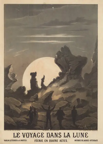 Le Voyage dans la lune, féérie en quatre actes, Edward Ancourt
