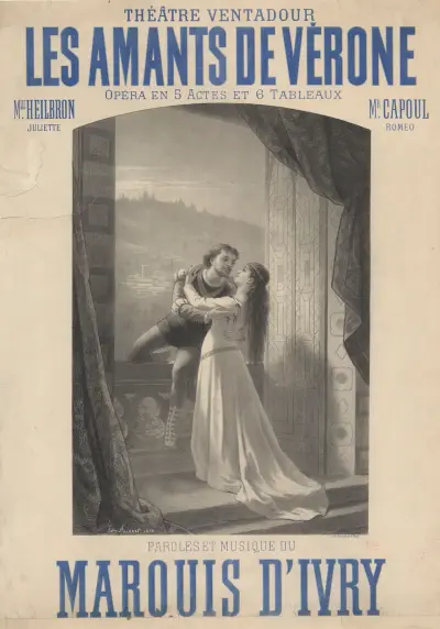 Théâtre Ventadour. Les Amants de Vérone, Edward Ancourt