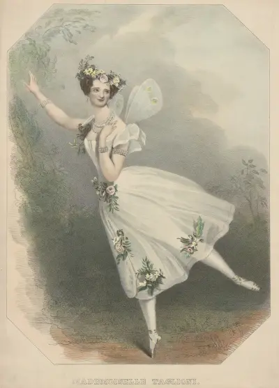 Mademoiselle Taglioni, Alfred Edward Chalon