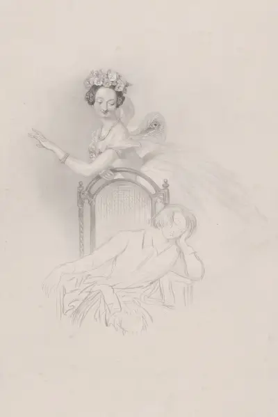 Souvenir d’adieu de Marie Taglioni, 1845 – Nr. 3, Alfred Edward Chalon