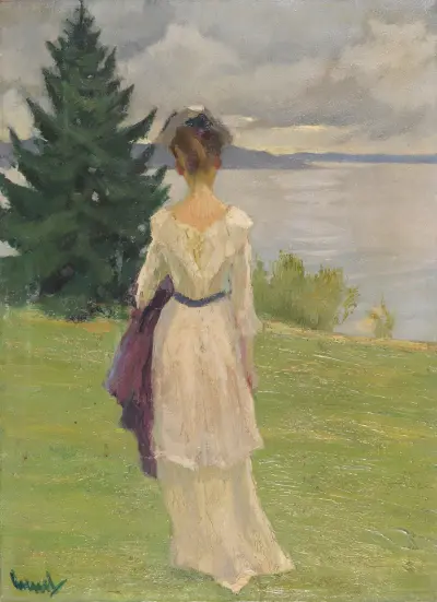 After the rain, early, Edward Cucuel