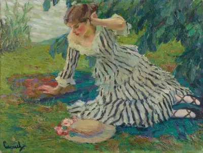 After the siesta, Edward Cucuel