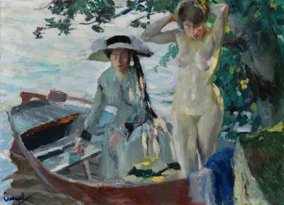 Après le bain, Edward Cucuel
