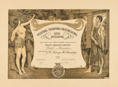 Exhibition of Sport and Industry – Hunting section von Edward Okuń