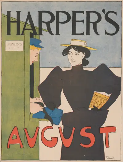 Harper’s August., 1894, Edward Penfield