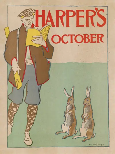 Harper’s October, Edward Penfield