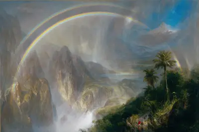Rainy Season in the Tropics av Frederic Edwin Church