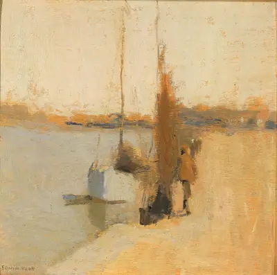 Bateau De Peche von Frank Edwin Scott