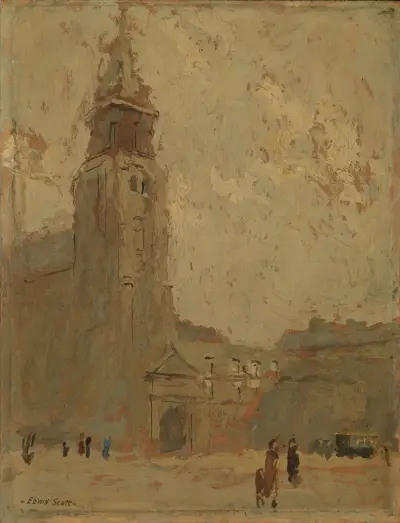 Church Of St. Germain Des Pres von Frank Edwin Scott