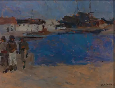 Cote aux Environs de Cherbourg von Frank Edwin Scott