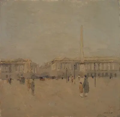 Place de la Concorde no. II von Frank Edwin Scott