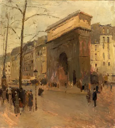 Porte St. Denis von Frank Edwin Scott
