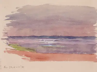 Jezero nebo mořská krajina, Eero Järnefelt