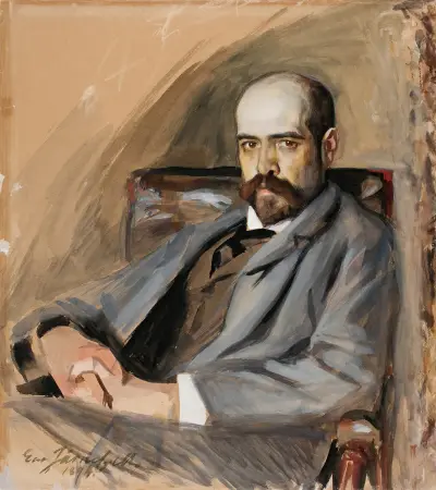 Portrét Gunnara Berndtsona, Eero Järnefelt