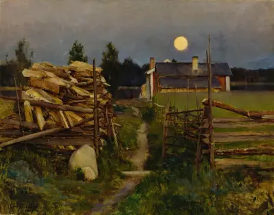 Letní noc s měsícem, Eero Järnefelt