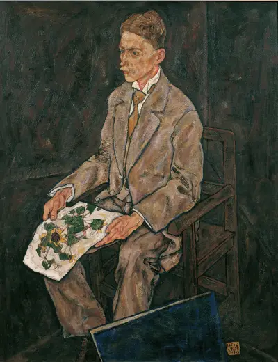 Bildnis Dr. Franz Martin Haberditzl av Egon Schiele