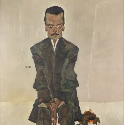 Eduard Kosmack av Egon Schiele