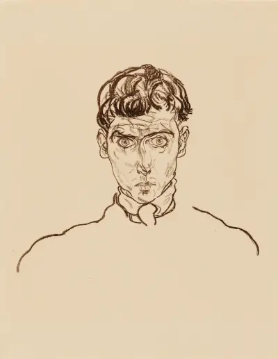 Paris von Gütersloh av Egon Schiele