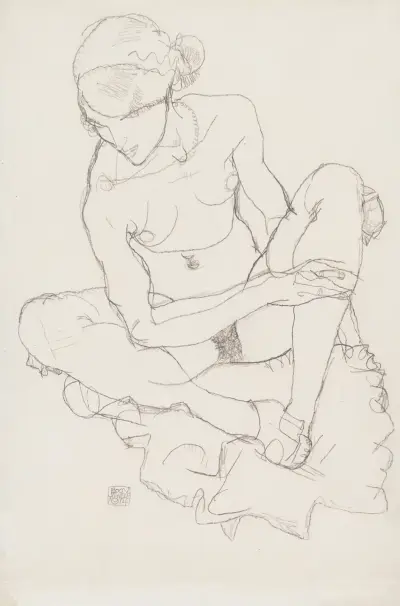 Untitled av Egon Schiele