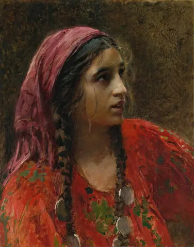 Gypsy av Konstantin Egorovich Makovsky