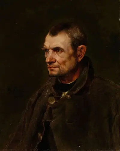 Figure Study of the Farmer Florian Killian, Eilif Peterssen
