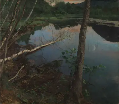 Summer Night, Eilif Peterssen