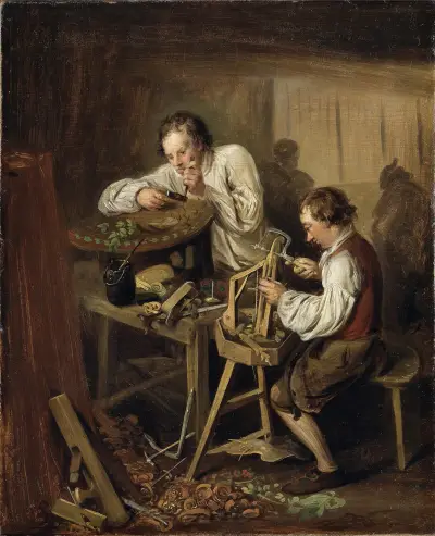 Ebonisterna (från 1768 till 1780) av Elias Martin
