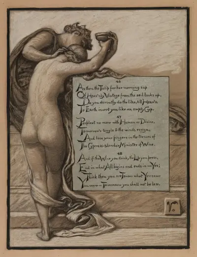 The Cup of Love av Elihu Vedder