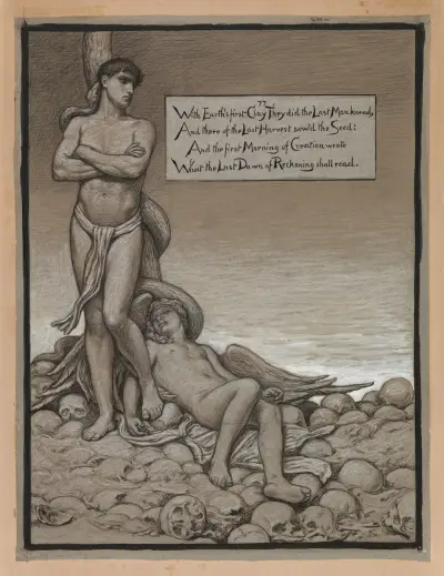 The Last Man av Elihu Vedder
