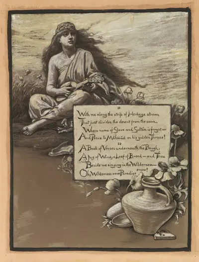 The Song in the Wilderness av Elihu Vedder