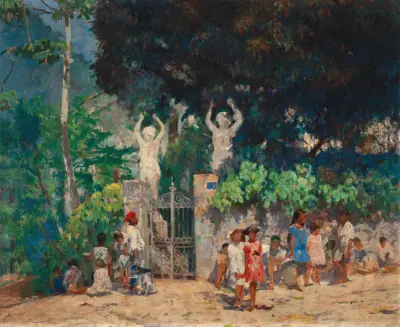 A caminho da escola av Eliseu Visconti