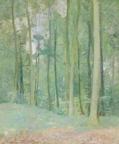 Wooded Landscape av Emil Carlsen