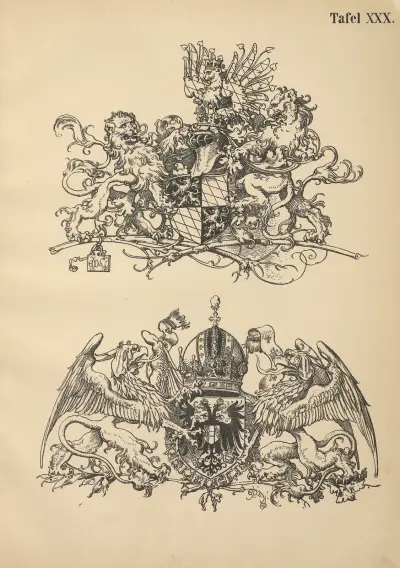 Heraldischer Handbuch fur Freunde der Wappenkunst Pl.29 av Emil Doepler