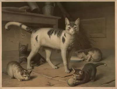 Cat av Emil Schmidt