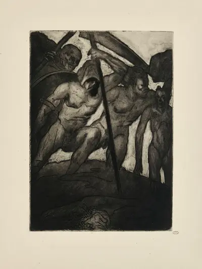 N° 23 – D’affreux brouillards vivants qui devenaient des hommes, Emile Bernard