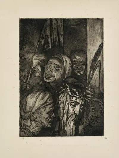 Č. 36 – A sluhové bili Ježíše Krista, Emile Bernard