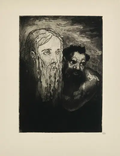 N° 41 – Barabáš, aneb Ježíš zvaný Kristus, Emile Bernard
