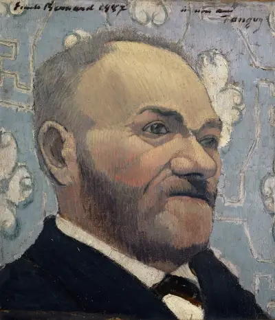 Portrét otce Tanguyho, Emile Bernard